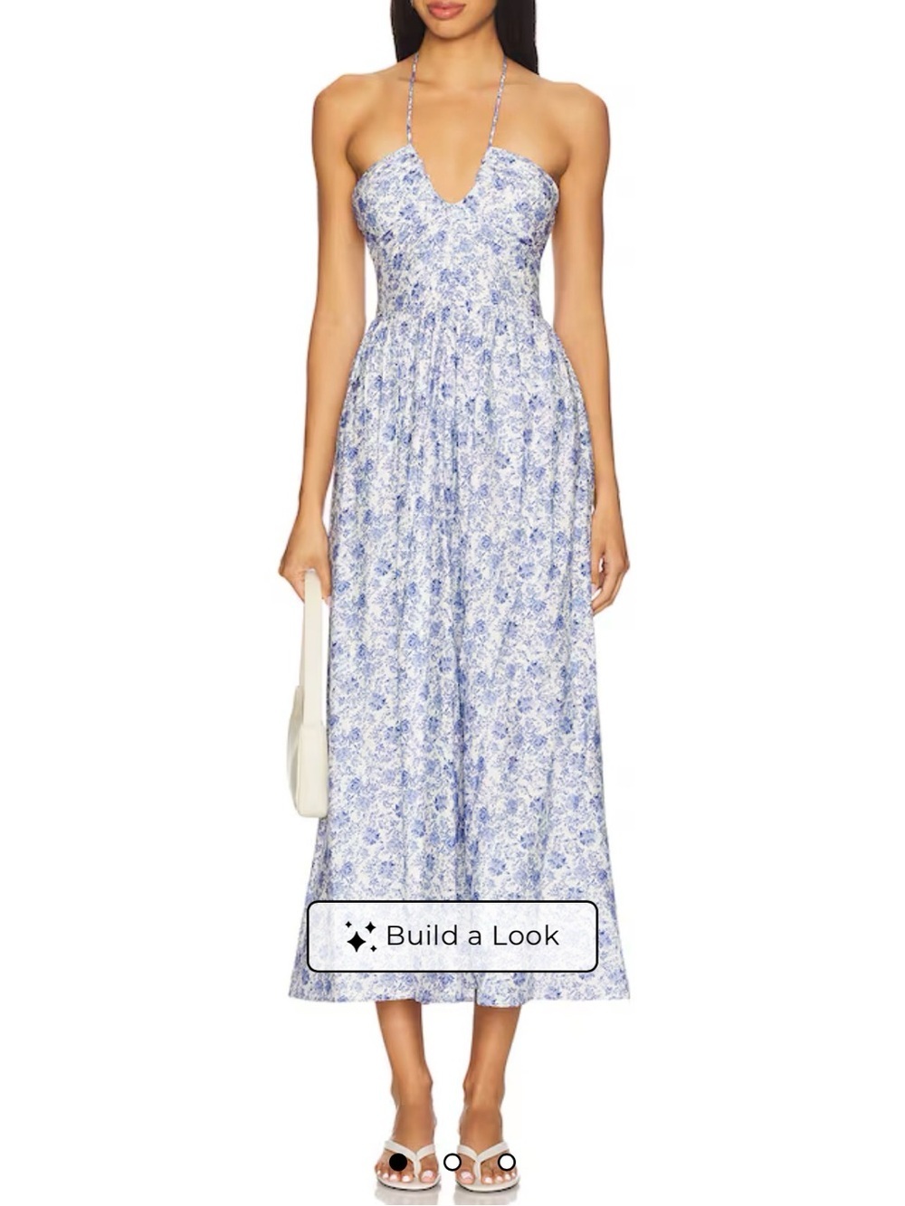 MINKPINK Evelyn Midi Halter Dress – Size Medium